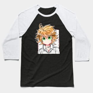 The Promised Neverland Emma; By Kībo-Kībo Baseball T-Shirt